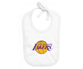 Bavoir bebé personalizado Los Angeles Lakers