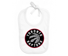 Bavoir Toronto Raptors bebé personalizado