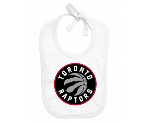 Bavoir Toronto Raptors bebé personalizado