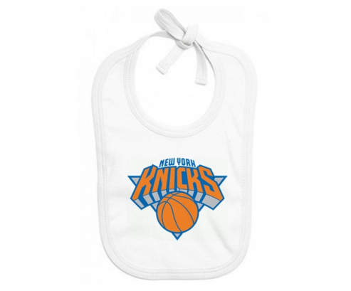 New York Knicks bavoir de bebé personalizados