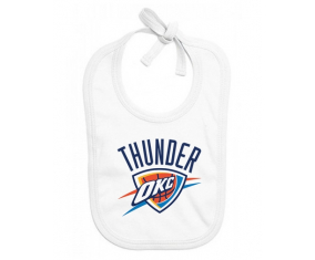 Bavoir bebé personalizado Oklahoma City Thunder