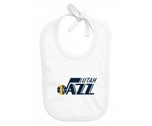 Bavoir jazz personalizado para bebés de Utah