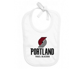 Bavoir a los Trail Blazers de Portland para Bebés Personalizados