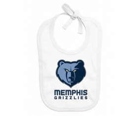 Bavoir Memphis Grizzlies bebé personalizado