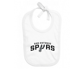 Bavoir bebé personalizado San Antonio Spurs