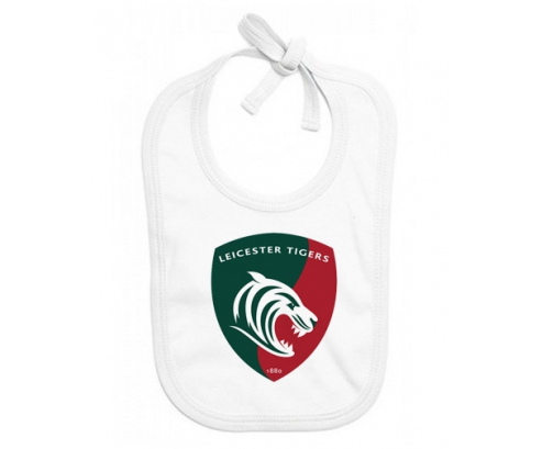 Bavoir Leicester Tigers Bebé personalizado