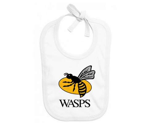 Bavoir avispas londinenses bebé personalizado