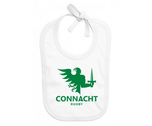 Bavoir Connacht Rugby Custom Baby