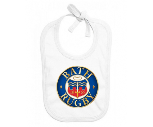 Bavoir baño personalizado Rugby baby