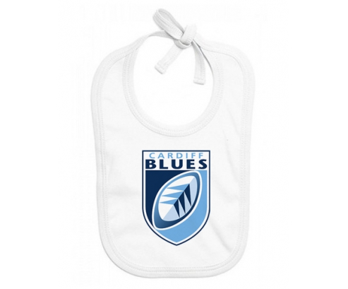 Bavoir bebé personalizado Cardiff Blues