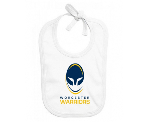 Bavoir bebé personalizado Worcester Warriors