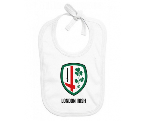 Bavoir bebé personalizado London Irish