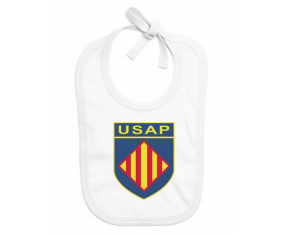 Bavoir EE.UU. Perpiñán Bebé personalizado