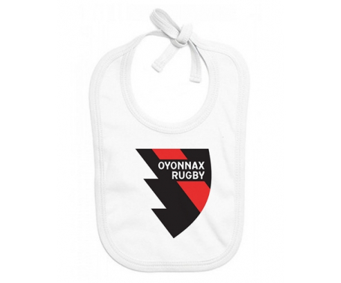 Bavoir Oyonnax Rugby Custom Baby