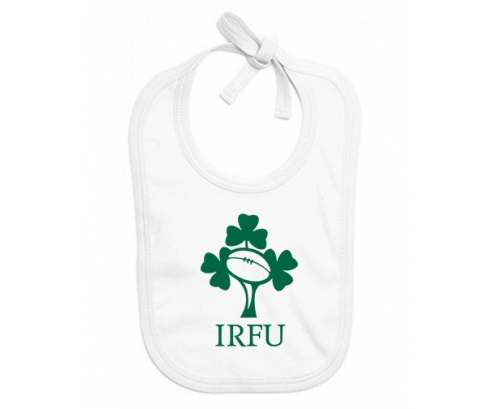 Bavoir bebé personalizado Irish Rugby XV