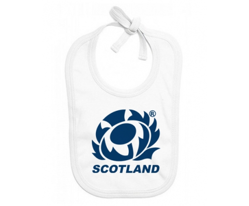 Bavoir bebé personalizado Scotland Rugby XV