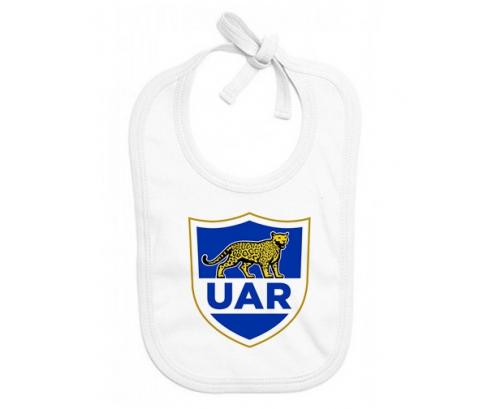 Bavoir bebé personalizado Argentina Rugby XV