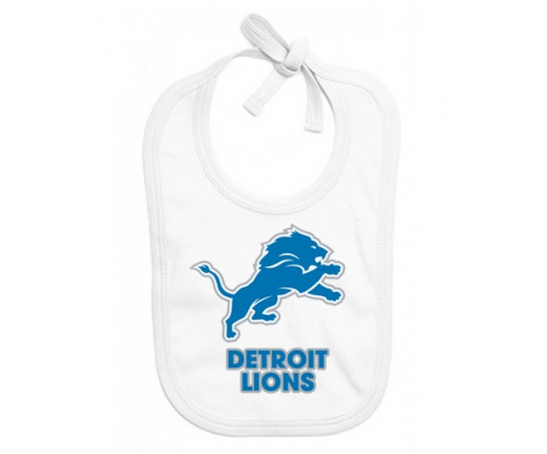 Bavoir bebé personalizado Detroit Lions