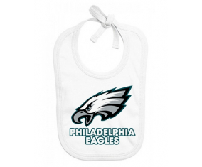 Bavoir bebé personalizado Philadelphia Eagles