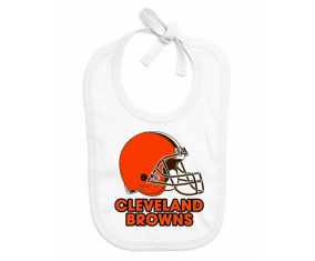 Bavoir Cleveland Browns bebé personalizado