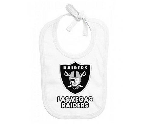 Bavoir a los Raiders personalizados de Las Vegas