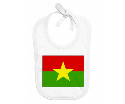 Bavoir bebé marca personalizada Burkina Faso