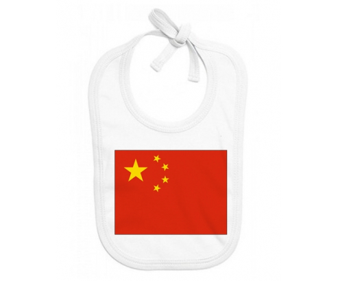 Bavoir bandera de bebé personalizada China