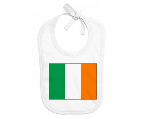 Bavoir bandera de bebé personalizada Irlanda