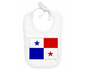Bavoir bebé bandera personalizada de Panamá