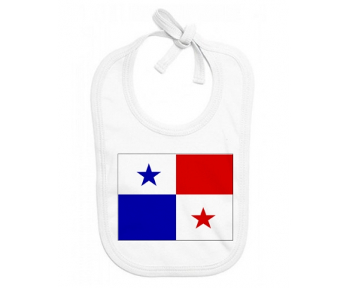 Bavoir bebé bandera personalizada de Panamá