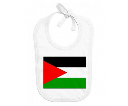 Bavoir bandera de bebé personalizada Palestina