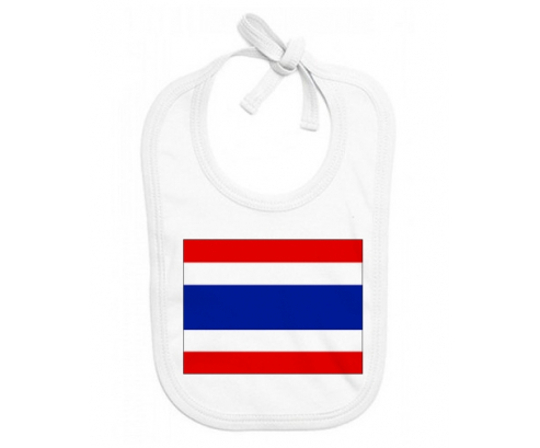 Bavoir bebé bandera personalizada Tailandia