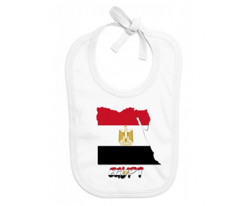 Bavoir mapas personalizados del bebé egipto