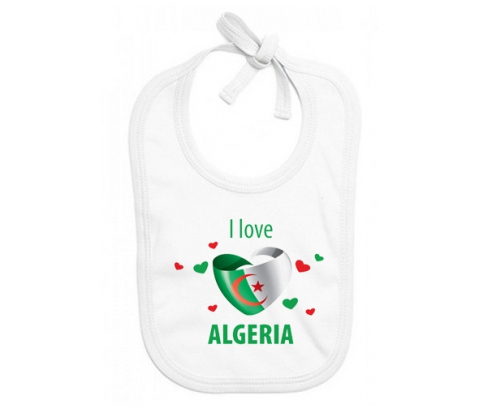 Bavoir bebé personalizado me encanta el diseño argelino 4