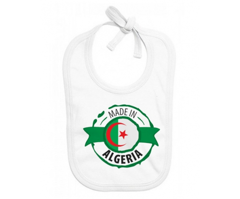 Bavoir bebé personalizado hecho en Argelia Diseño 2