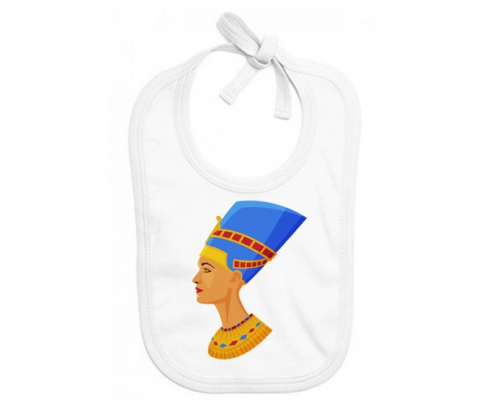 Bavoir bebé personalizado Nefertiti