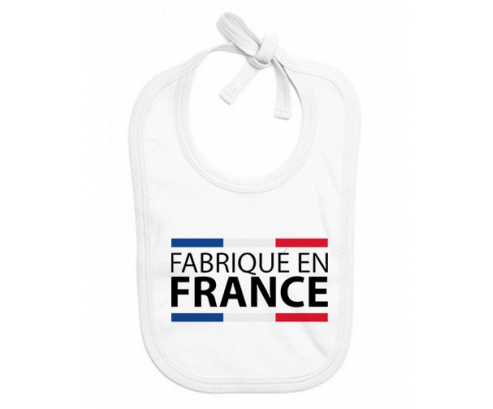 Bavoir bebé personalizado hecho en France