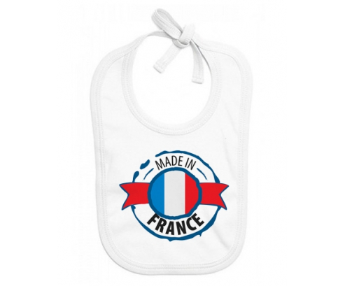 Bavoir bebé personalizado hecho en France Diseño 1