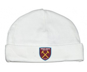 Bonnet bebé personalizado West Ham United Football Club