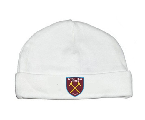 Bonnet bebé personalizado West Ham United Football Club