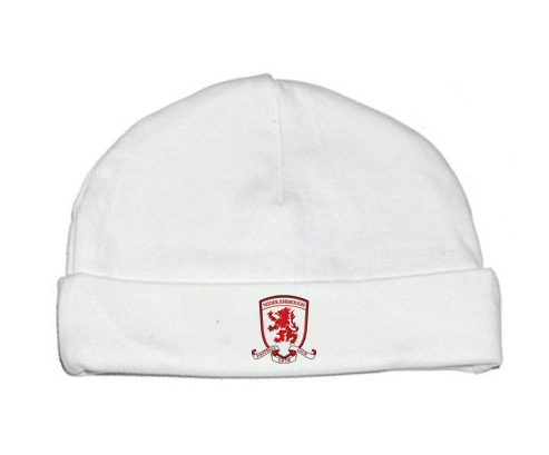 Bonnet bebé personalizado Middlesbrough Club de fútbol