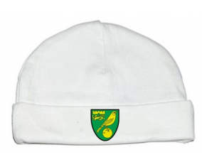 Bonnet bebé personalizado Norwich City Football Club