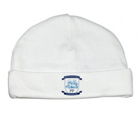 Bonnet bebé personalizado Preston North End Football Club