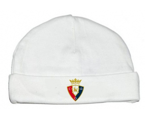 Bonnet club de bebé personalizado Atlético Osasuna