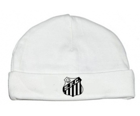 Bonnet bebé personalizado Santos Futebol Clube