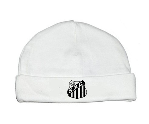 Bonnet bebé personalizado Santos Futebol Clube