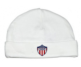 Bonnet bebé personalizado Atlético Junior (Junior de Barranquilla)