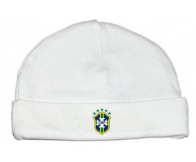 Bonnet bebé personalizó a la selección brasileña de fútbol