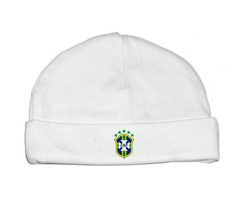 Bonnet bebé personalizó a la selección brasileña de fútbol