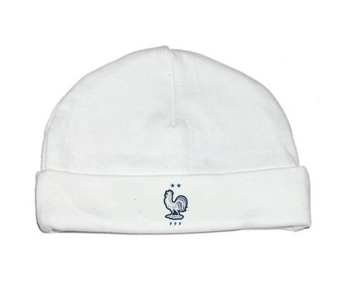 Bonnet equipo nacional de fútbol France bebé personalizado